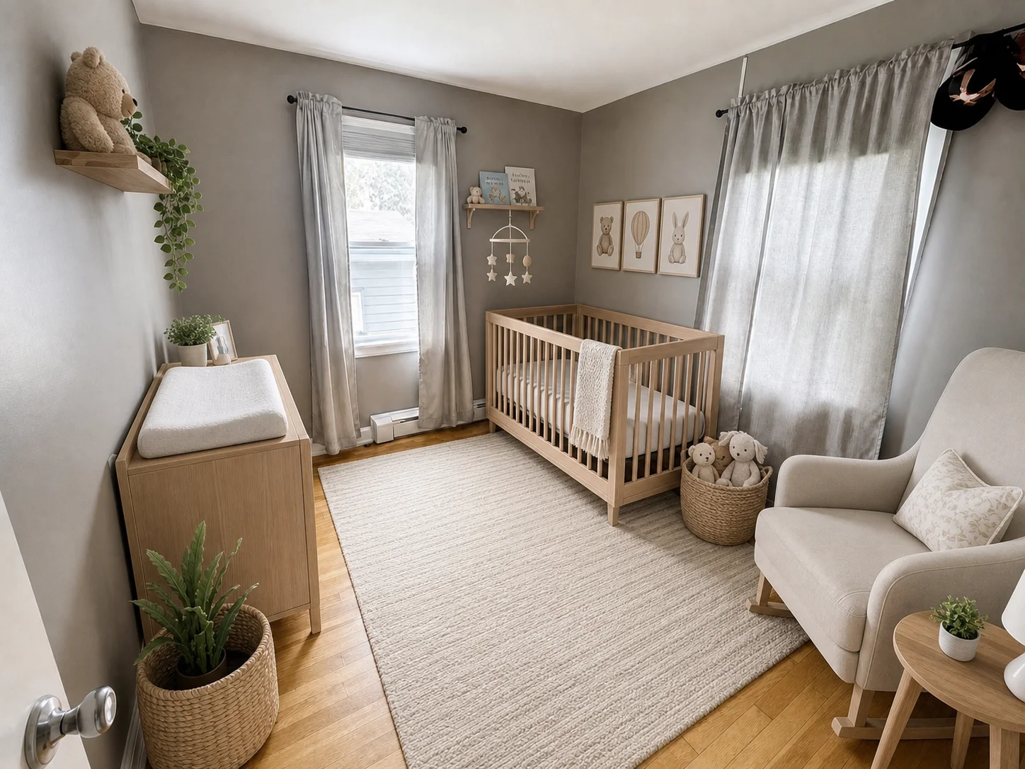 After Nursery - virtual staging